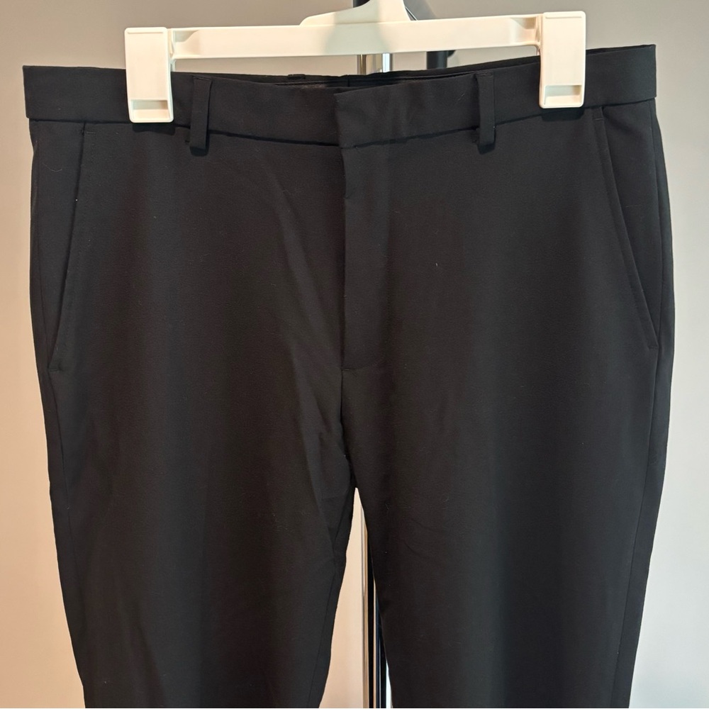 Calvin Klein Black Tailored Straight Leg Dress Pants Trousers Women’s 31x30